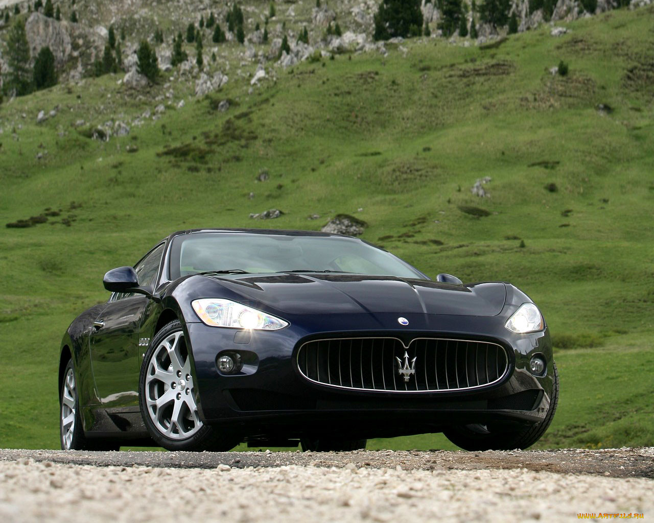 maserati, gran, turismo, coupe, 2007, 